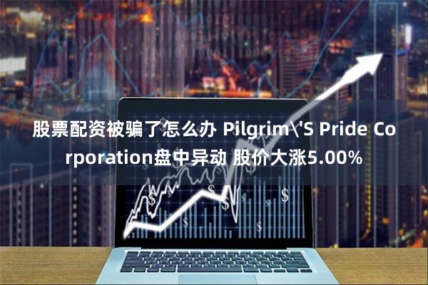 股票配资被骗了怎么办 Pilgrim'S Pride Corporation盘中异动 股价大涨5.00%